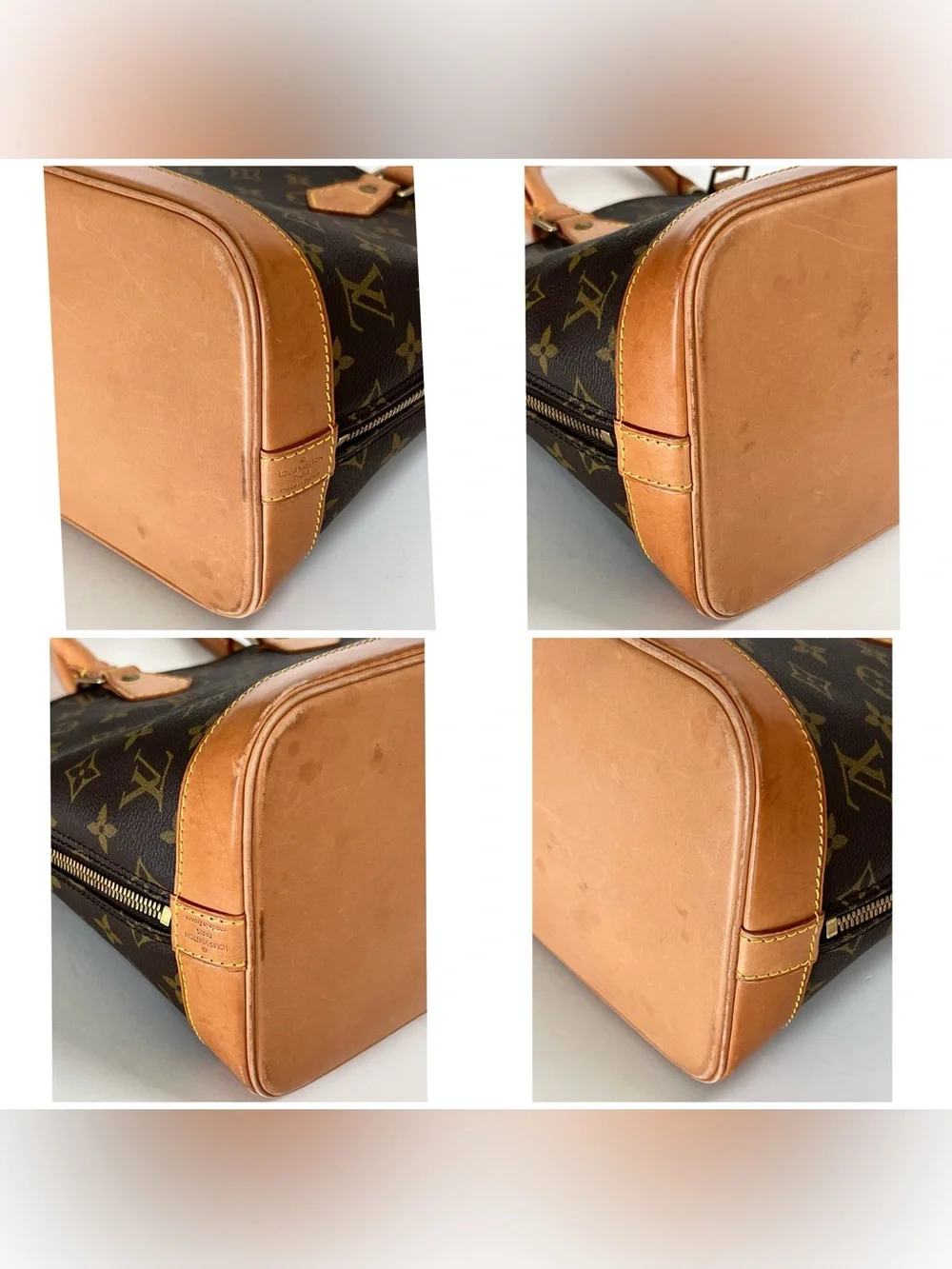 Louis Vuitton Alma PM Satchel Bag
